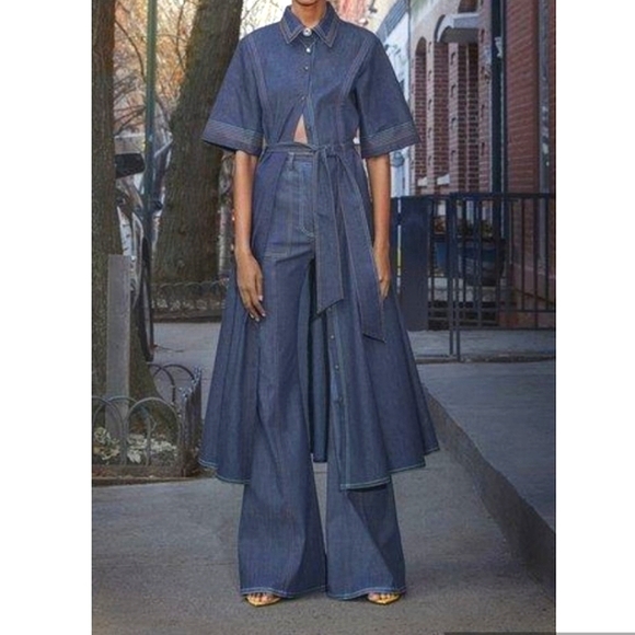 XOXO | Khaki Maxi Duster Jacket - Picture 12 of 15